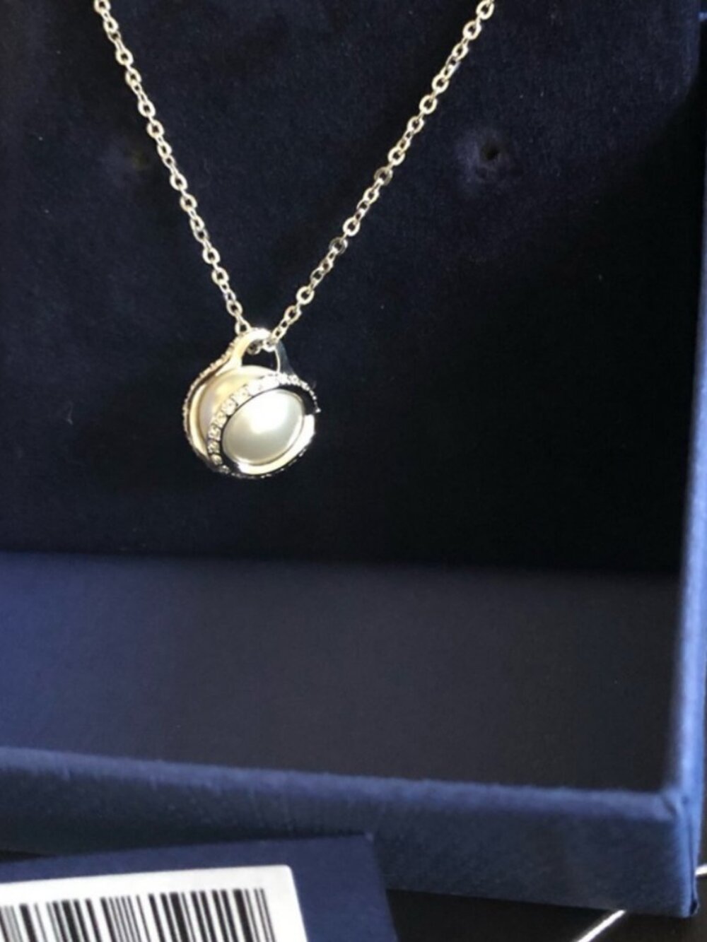 Swarovski Faux Pearl Necklace